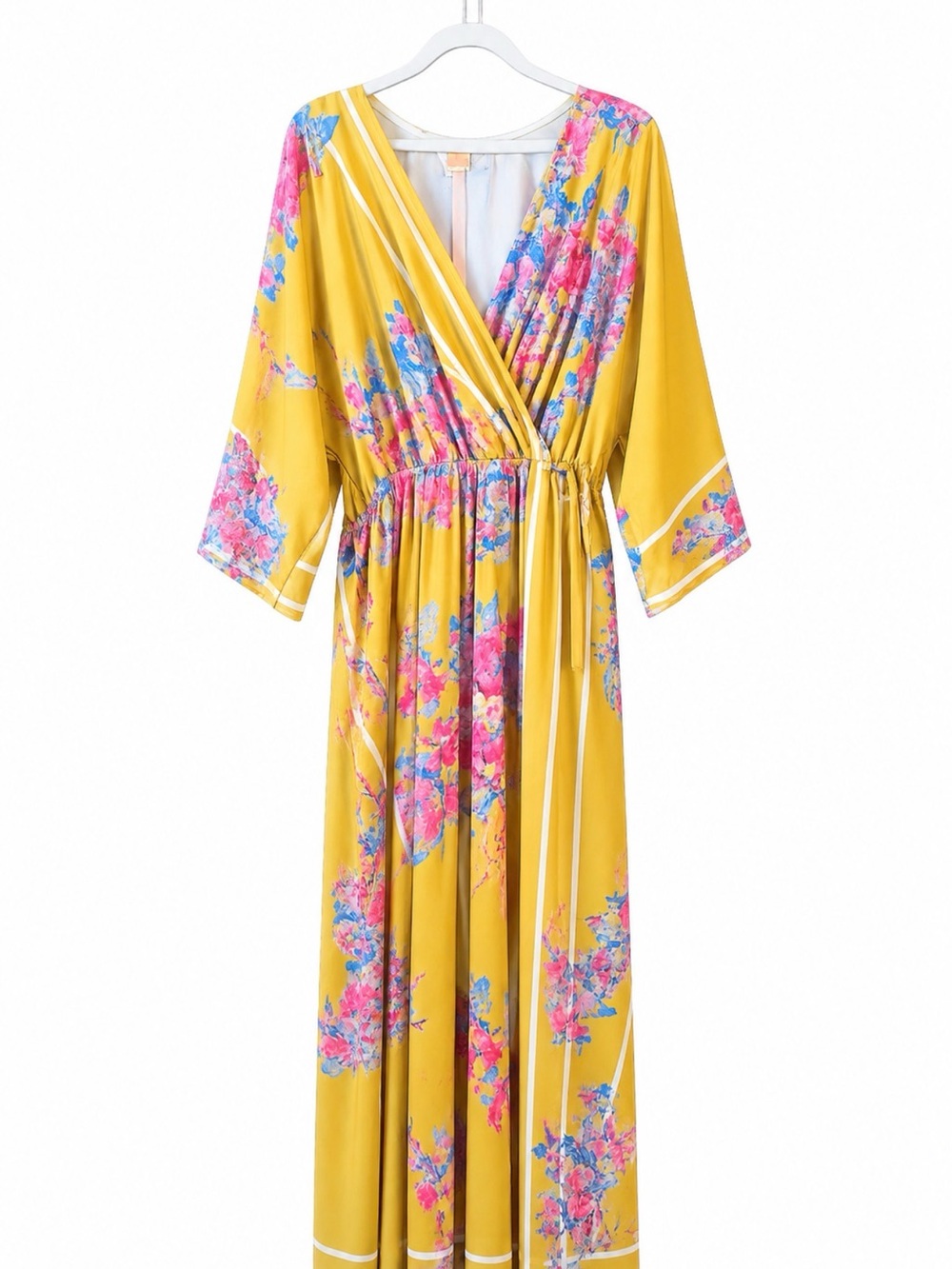 Flying Tomato Yellow Floral Jumpsuit